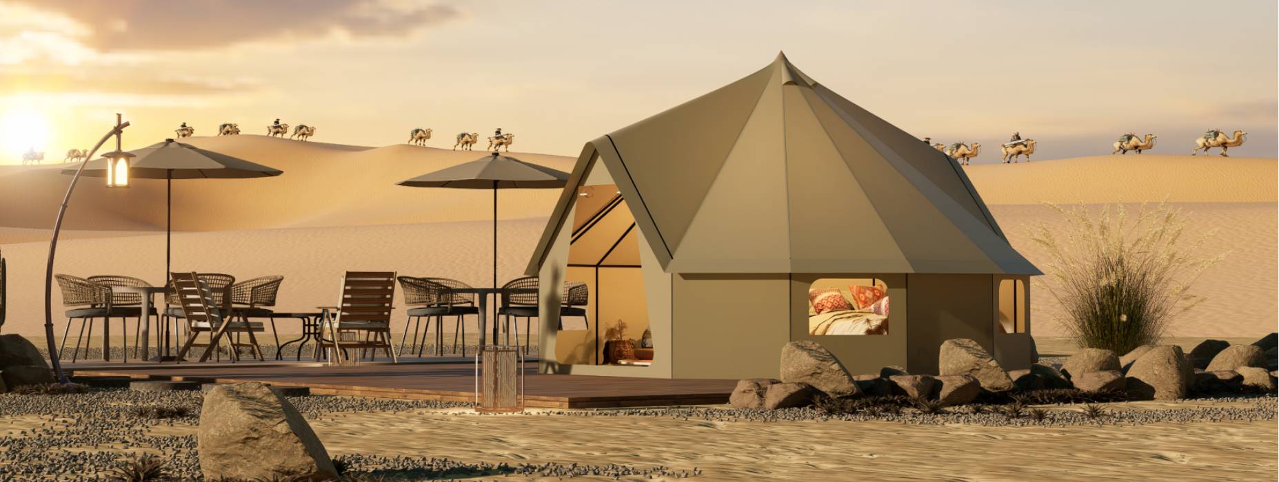 兴安盟露营酒店帐篷产品