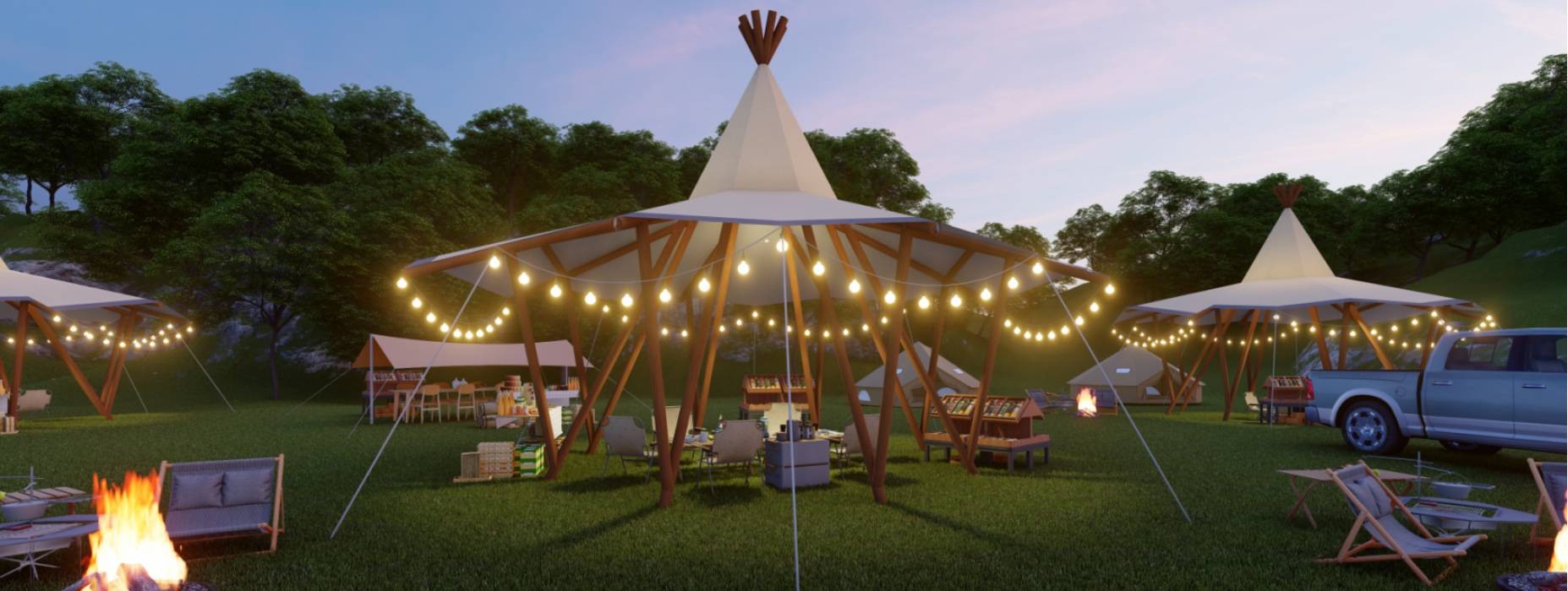 兴安盟露营帐篷酒店厂家